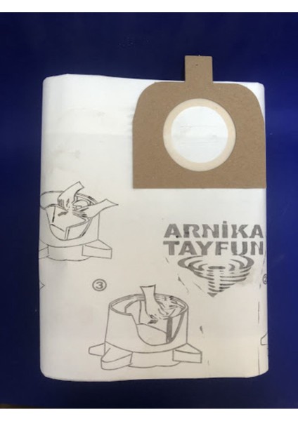 Beyaz Toz Torbası 10'lu Set Güçlü Temizlik Malzemesi