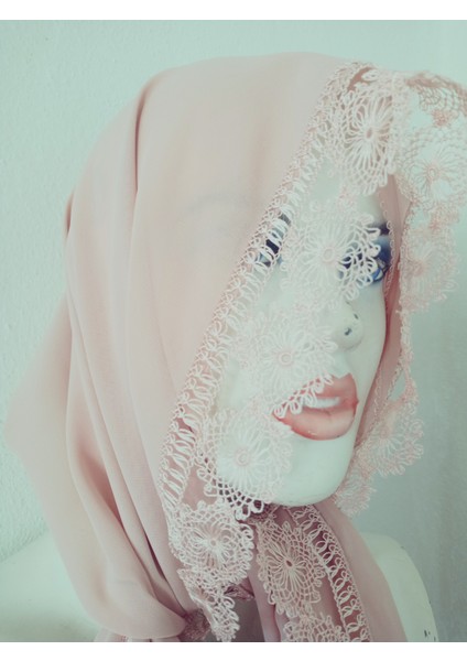 Krep Kumaş El Işi Iğne Oyası ,namaz, Mevlit Örtüsü, Özel El Yapımı Çember Çeyizlik Oyalı 140X75 cm fırsatları