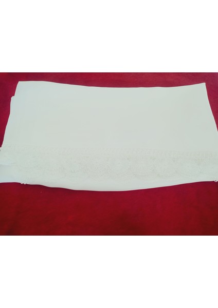 Krep Kumaş El Işi Iğne Oyası ,namaz, Mevlit Örtüsü, Özel El Yapımı Çember Çeyizlik Oyalı 140X75 cm fiyatları