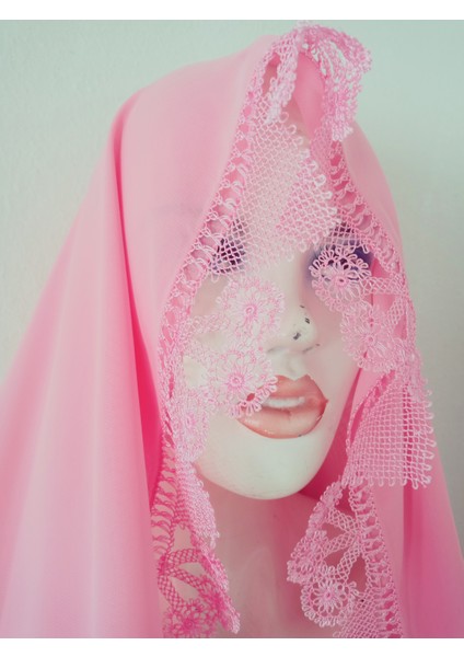 Krep Kumaş El Işi Iğne Oyası ,namaz, Mevlit Örtüsü, Özel El Yapımı Çember Çeyizlik Oyalı 140X75 cm fırsatları