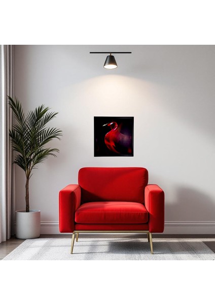 Dekoratif Soyut Tablo 37 x 37 cm CAN201 - Ev - Otel - Ofis - Hastahane - Kafe - Restoran Dekorasyonu