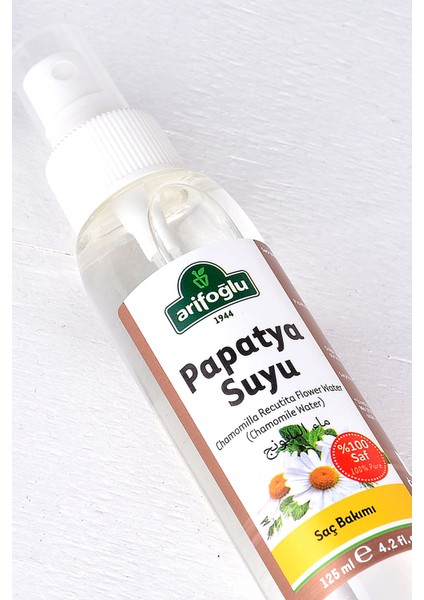 Papatya Suyu Sprey 100 ml - Doğal Saç Açıcı Olarak Cam Şişede, Saç ve Cilt Bakımı için Etkili Canlandırıcı ve Parlatıcı Özellikleriyle modelleri