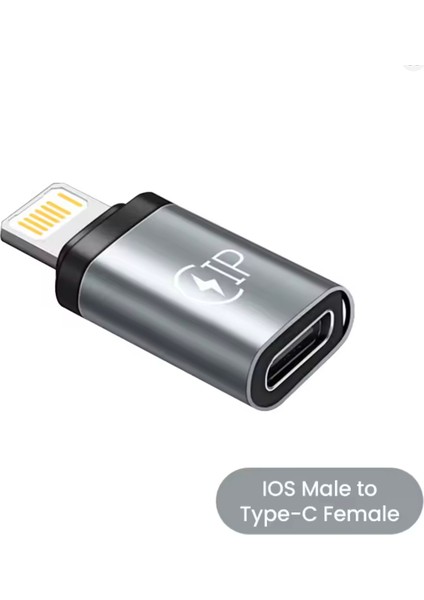 Type C Lightning Çevirici Dönüştürücü Iphone Dan Android E Çevirici Adaptör