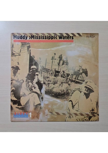 Muddy "mississippi" Waters - Live - 1985 - Dönem Baskı Plak - Longplay - Lp