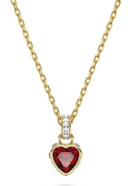 5648750 Swarovski Kolye Stilla:pend Hrt Red/gos
