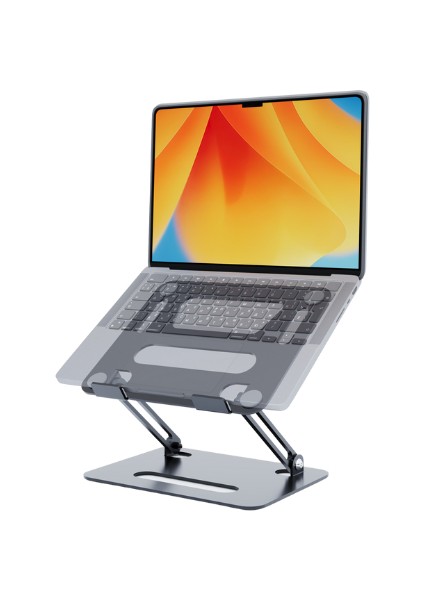 Katlanabilir Laptop Standı V2 | Yükseklik ve Açı Ayarlı | Taşınabilir Metal Dizüstü Bilgisayar Sehpası fiyatları