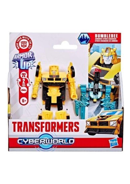 Transformers Cyberworld Armor Up Bumblebee G0747 G1045