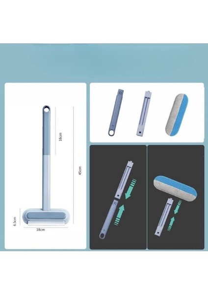 4 In 1 Kedi Köpek Tüy Toplayıcı Fırça Halı Kumaş Koltuk Kıl Toz Pencere Temizleme Fırçası Silecek fırsatları