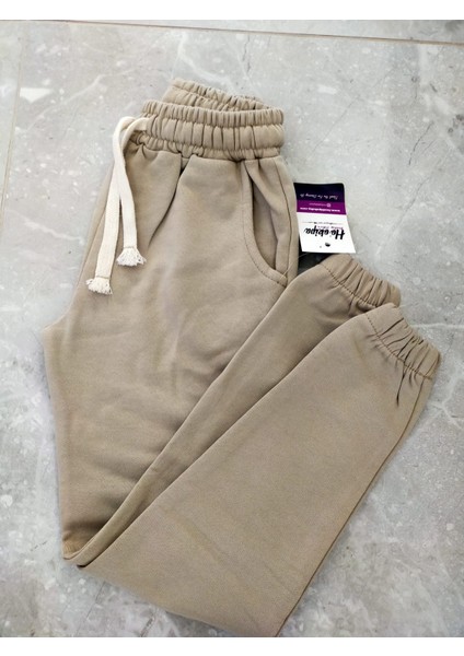 3 Ip Şardonlu Eşofman Altı Unisex