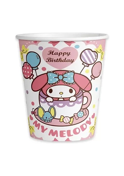 Bardak My Melodi-Kuromi 8li Karton Bardak fiyatları