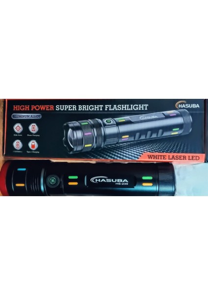 RASA Profesyonel 2500 Lümen El Feneri Powerbanklı modelleri