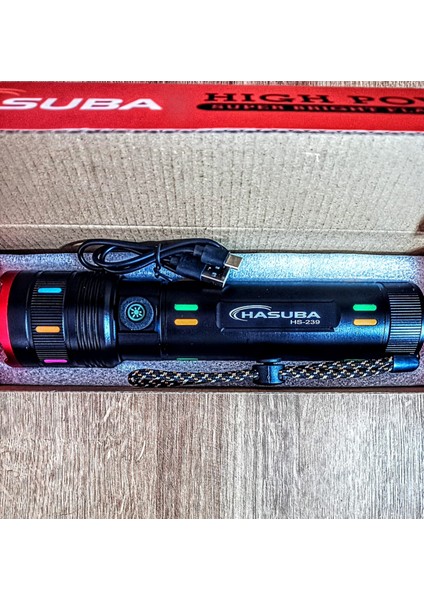 RASA Profesyonel 2500 Lümen El Feneri Powerbanklı fırsatları