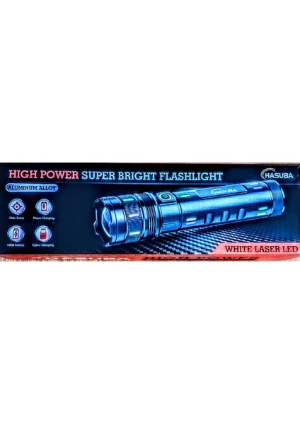 RASA Profesyonel 2500 Lümen El Feneri Powerbanklı indirimleri