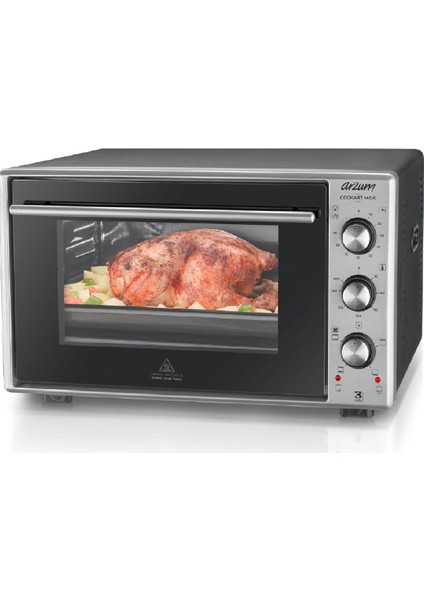 Mini Midi Fırın 50 Lt Çift Cam Turbo Pişirme Paslanmaz Çelik Çok Fonksiyonlu Yerli modelleri