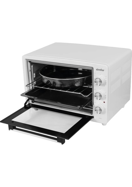 3420 Beyaz 34 Litre Statik Midi/Mini Fırın modelleri
