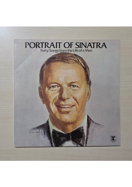 - Portrait Of Sinatra - Forty Songs From The Life Of A Man - 1977 - Dönem Baskı Plak - Longplay - Lp