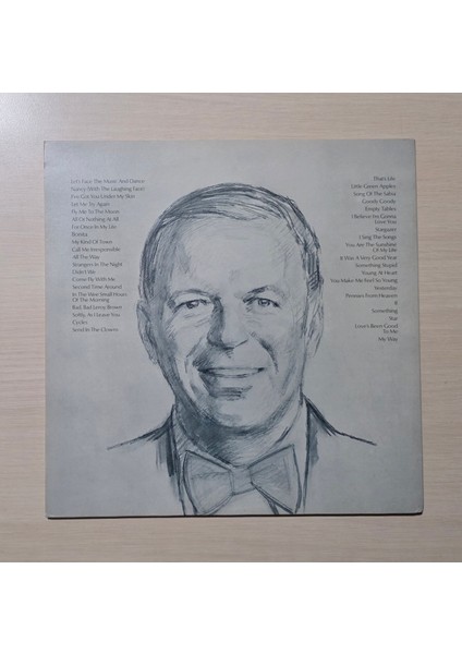 - Portrait Of Sinatra - Forty Songs From The Life Of A Man - 1977 - Dönem Baskı Plak - Longplay - Lp fiyatları