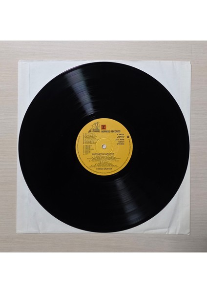 - Portrait Of Sinatra - Forty Songs From The Life Of A Man - 1977 - Dönem Baskı Plak - Longplay - Lp modelleri
