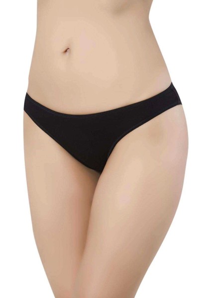 6 Adet Süper Eko Set Likralı Kadın Slip Külot Siyah Ten fiyatları