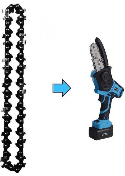 Akülü Budama Testeresi Zinciri 1/4 Micro 16 Diş