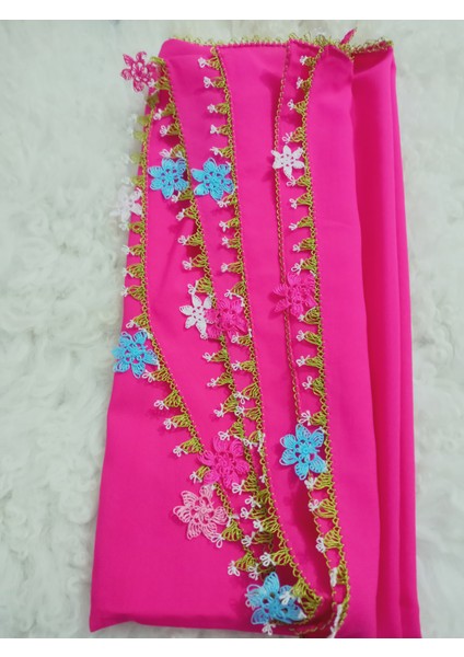 El Emeği Iğne Oyalı Namaz Örtüsü Çeyizlik Mevlit Başörtüsü Krep Kumaş 145X75 cm indirimleri