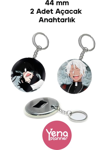 Vanitas No Carte Çanta Süsü / Rozet Seti / Açacak Anahtarlık