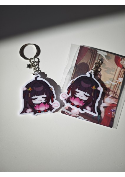 Honkai Star Rail Lingsha Çanta Süsü/anahtarlık (1 Adet)