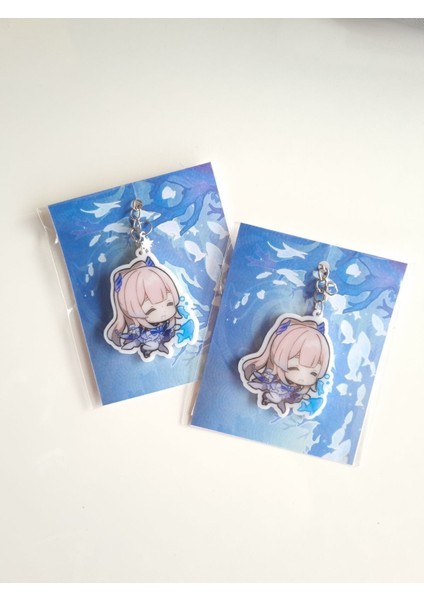 Genshin Impact Kokomi Çanta Süsü/anahtarlık (1 Adet)