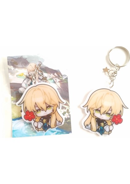 Honkai Star Rail Luocha Çanta Süsü/anahtarlık (1 Adet)