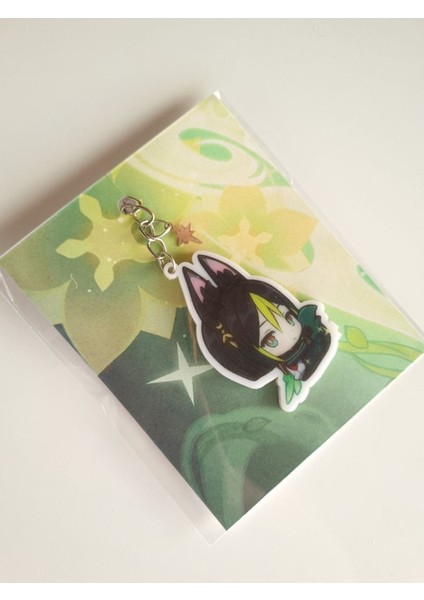 Genshin Impact Tighnari Çanta Süsü/anahtarlık (1 Adet) modelleri