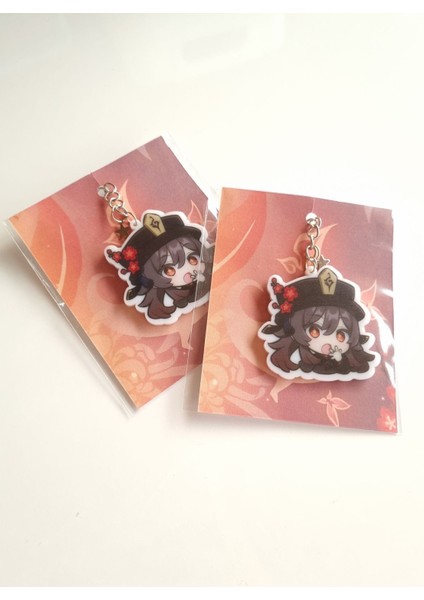 Genshin Impact Hutao Çanta Süsü/anahtarlık (1 Adet) fiyatları