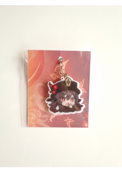 Genshin Impact Hutao Çanta Süsü/anahtarlık (1 Adet) modelleri