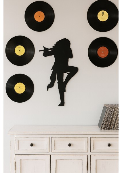 Metal Duvar Süsü Jethro Tull Müzik - Shadowline Serisi fiyatları