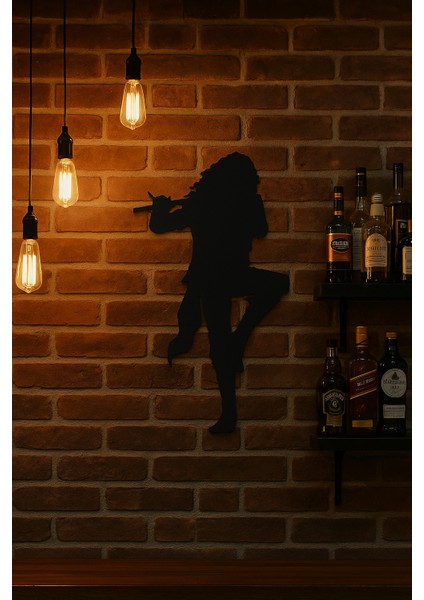 Metal Duvar Süsü Jethro Tull Müzik - Shadowline Serisi modelleri