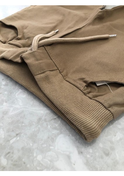 Beli Lastikli Deve Tüyü Çocuk Jogger Pantolon fiyatları