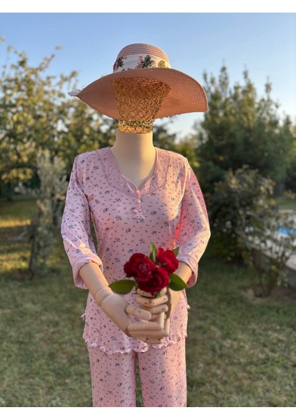 Kadın Mevsimlik Yazlık Ikili Pijama ve Gecelik Takımı Büyük Beden ve Battal Seçenekli – Serin Tutan Doğal Bambu Kumaş, Büyük Beden Seçenekli modelleri