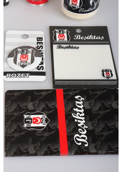 Dekomus Ile Beşiktaş Kartal Pençesi Kırtasiye Seti Post-It,oyun Hamuru,roket Silgi,aırpods Kalemtraş indirimleri