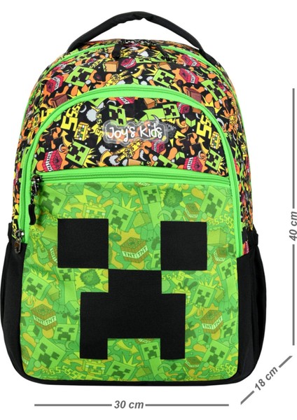 Lisanslı Mine Creepy Ilkokul Çantası Beslenme Çantası ve Kalemlik 3'lü Set fiyatları