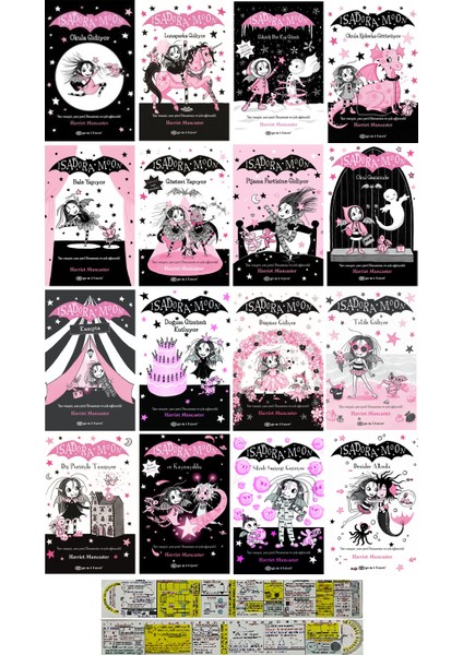 Isadora Moon 16 Kitap Set + Mat. Öğreten Cetvel
