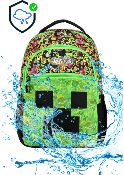 Lisanslı Mine Creepy Ilkokul Çantası Beslenme Çantası ve Kalemlik 3'lü Set indirimleri