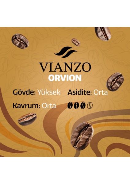 Orvion Espresso Çekirdek Kahve, Arabica 1000 G modelleri