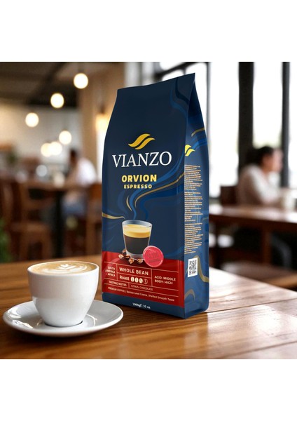 Orvion Espresso Çekirdek Kahve, Arabica 1000 G indirimleri