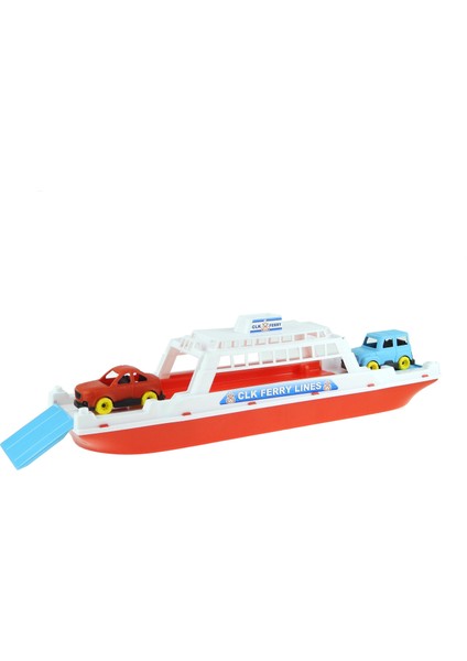 Oyuncak Gemi Arabalı Feribot 40 cm