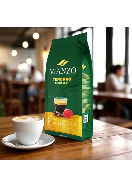 Tenebro Espresso Çekirdek Kahve, Arabica 1000 G indirimleri