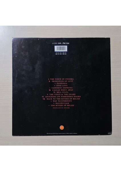 - Mcmxc A.d. - 1990 - Dönem Baskı Plak - Longplay - Lp fiyatları