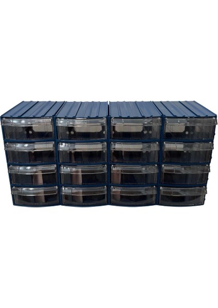 Plastik Çekmeceli Kutu 16 Çekmeceli 710-M fiyatları