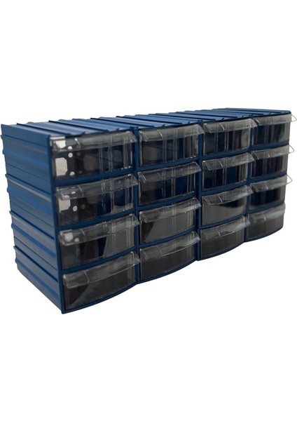 Plastik Çekmeceli Kutu 16 Çekmeceli 710-M modelleri