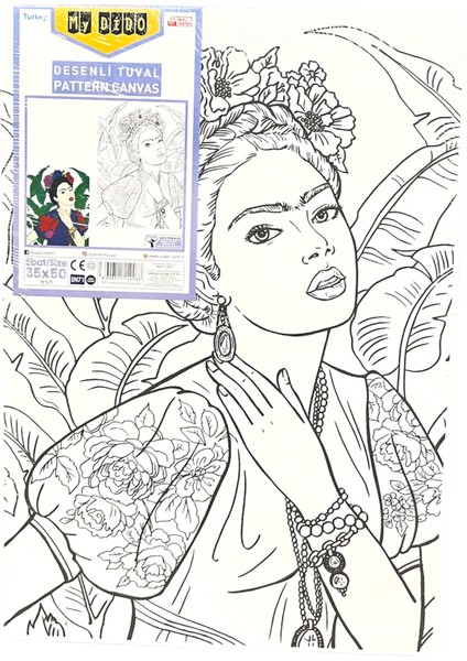 Mydido Desenli Tuval 35 x 50 cm fiyatları