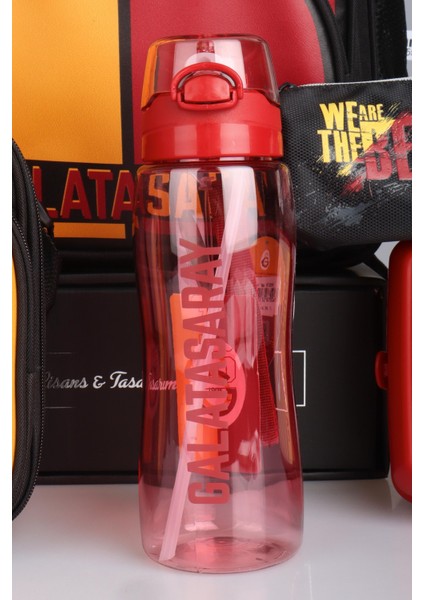 "dekomus Cep Defteri Hediyeli" Yeni Sezon Lisanslı Galatasaray Çubuklu Okul,3 Bölmeli Beslenme ve Kalem Çantası Ile 700 ml Matara,beslenme Kabı Seti fiyatları