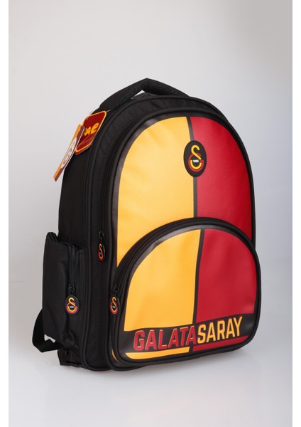 "dekomus Cep Defteri Hediyeli" Yeni Sezon Lisanslı Galatasaray Çubuklu Okul,3 Bölmeli Beslenme ve Kalem Çantası Ile 700 ml Matara,beslenme Kabı Seti